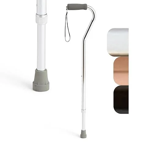 Adjustable single point cane for walking support after surgery
