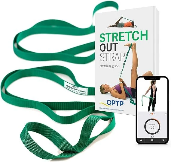 Stretch out strap for stretching and post-surgery rehabilitation