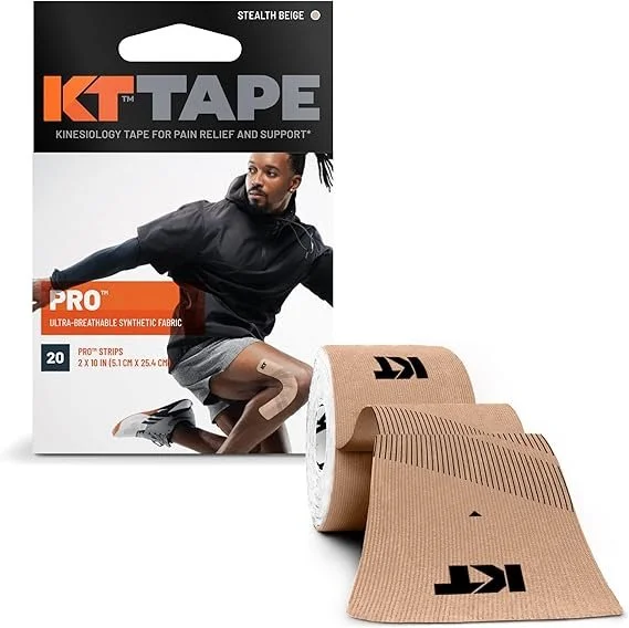 Kinesiology tape for physical therapy and rehabilitation