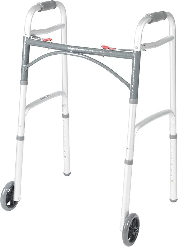Front wheel walker for mobility and support after surgery