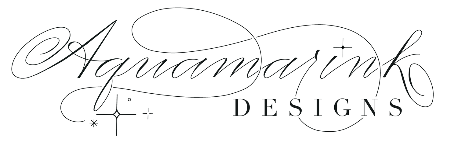 AquamarInk Designs | Colorado Calligrapher and Engraver for Weddings and Live Events