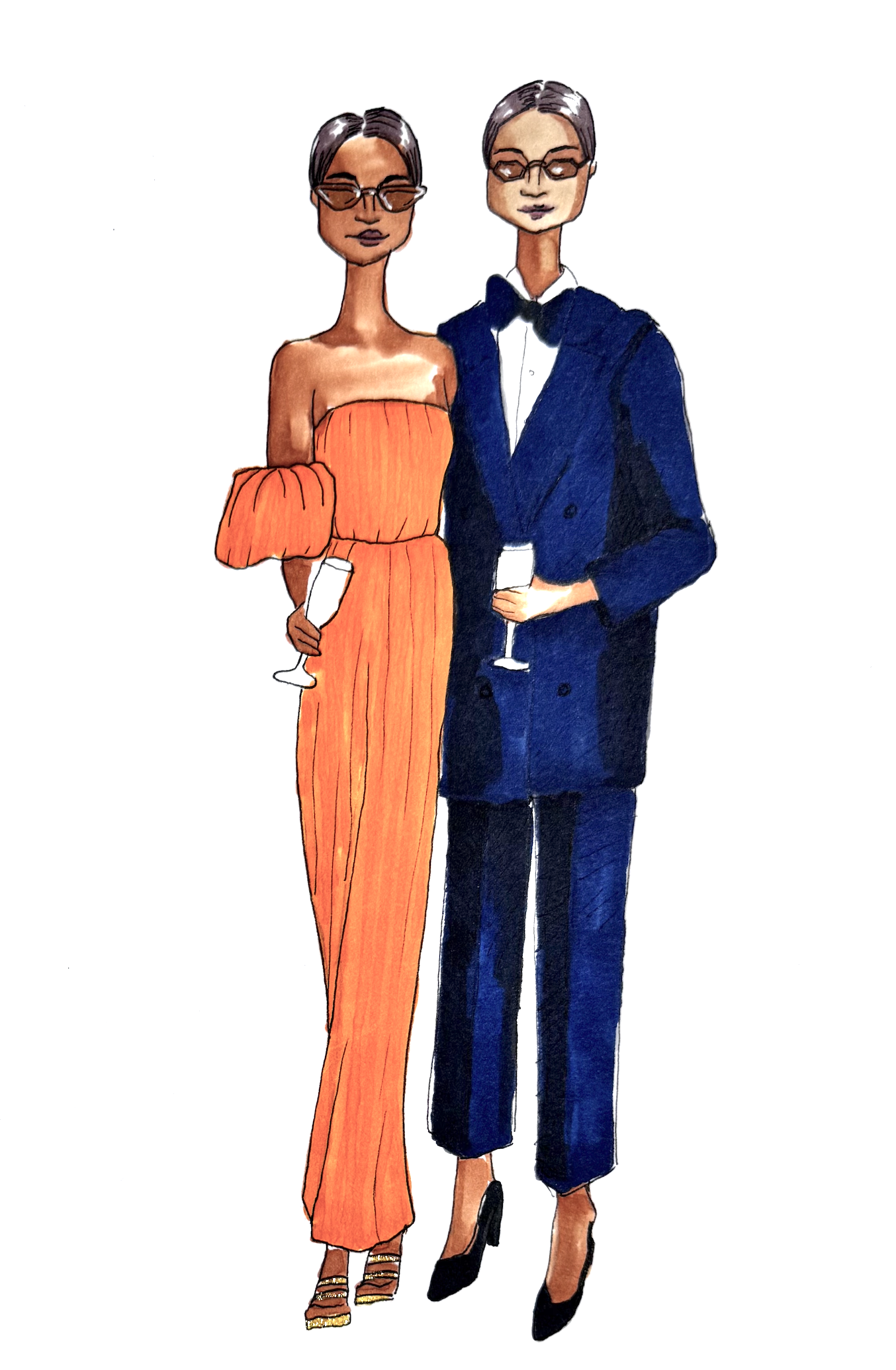 Fashion Portrait Illustration Couple 4.png