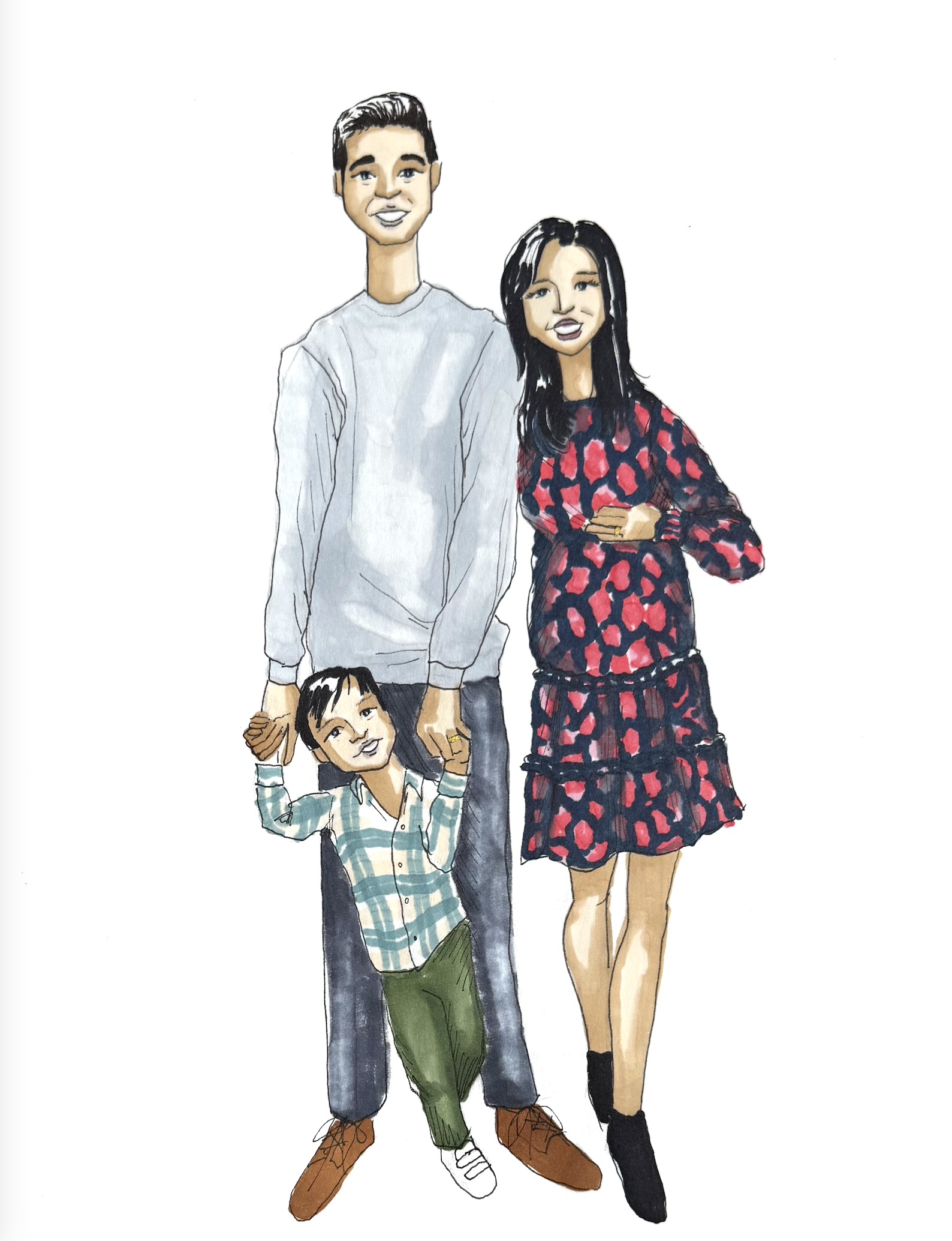 Fashion Portrait Illustration Family 1.png
