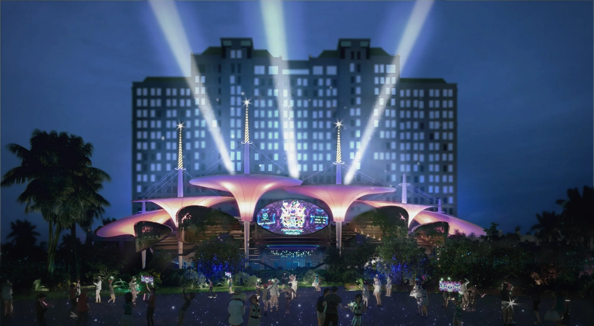 Theater design amphitheater