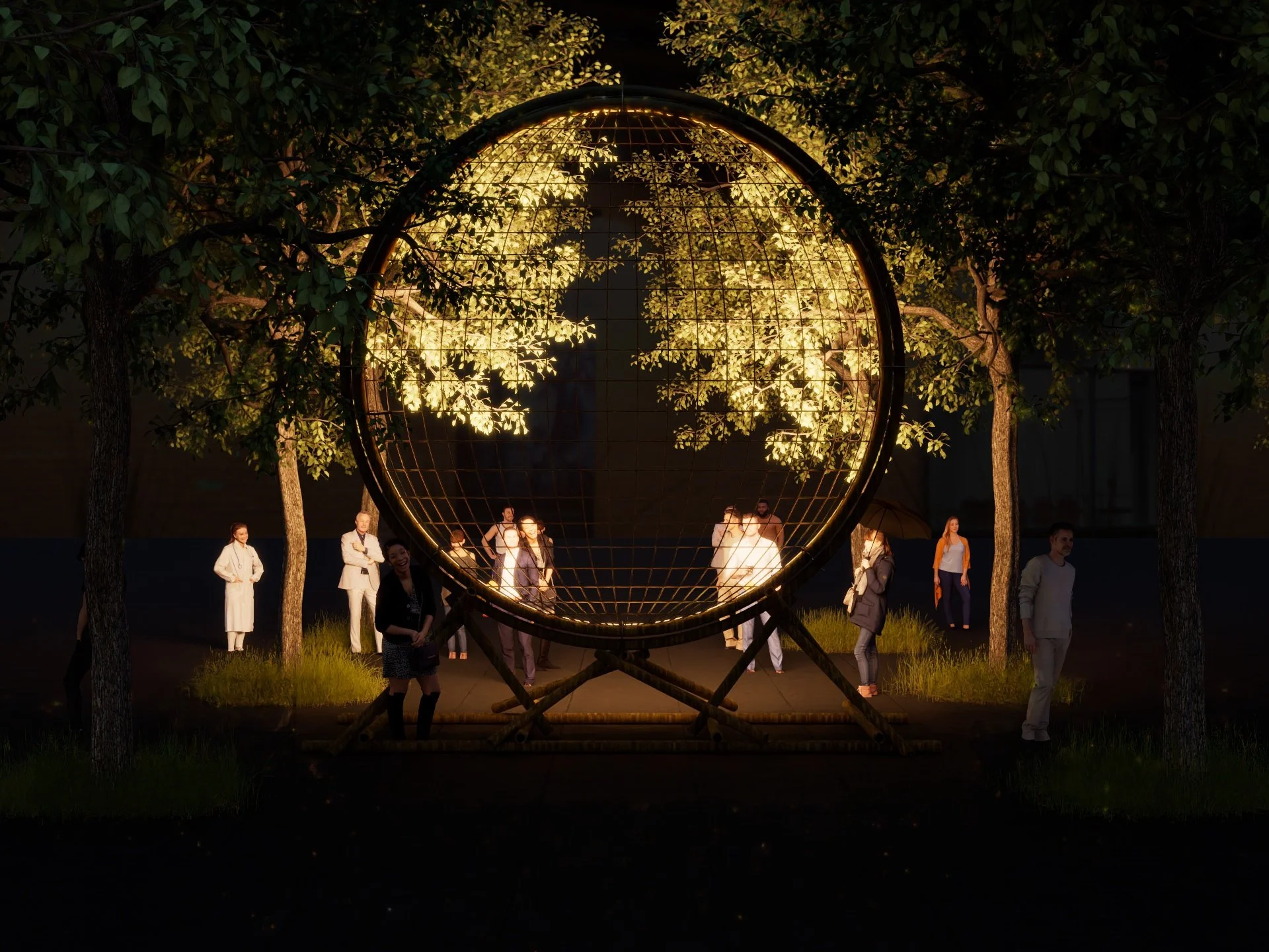 Art Lighting installation