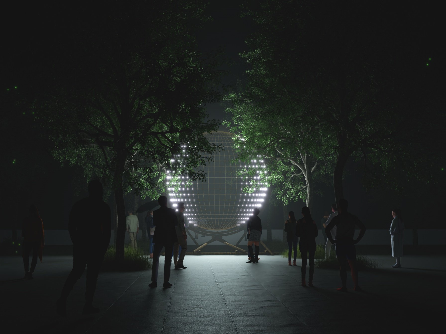 Art Lighting installation