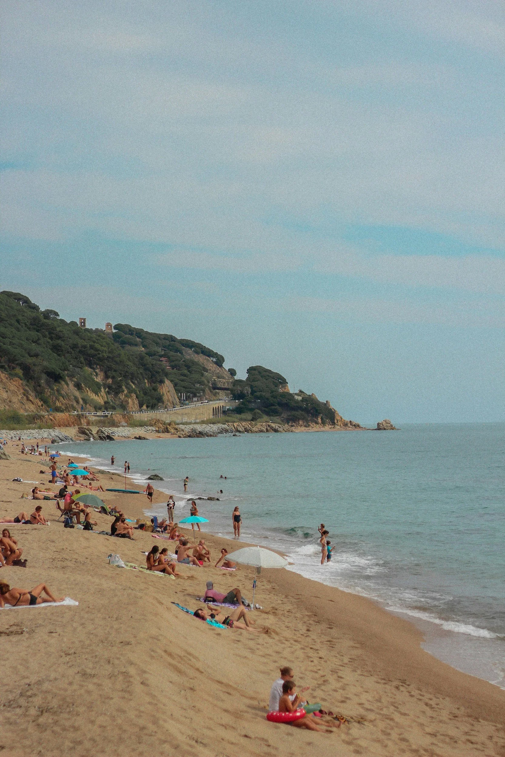 Late summer beach days in Málaga, Spain