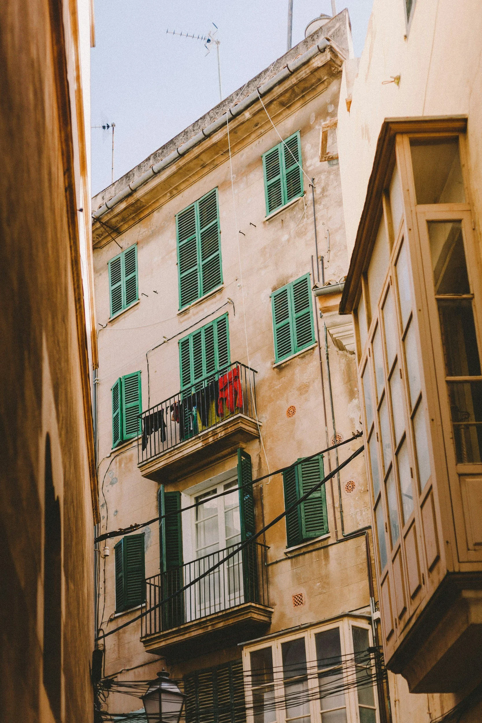 Apartment block in Spain