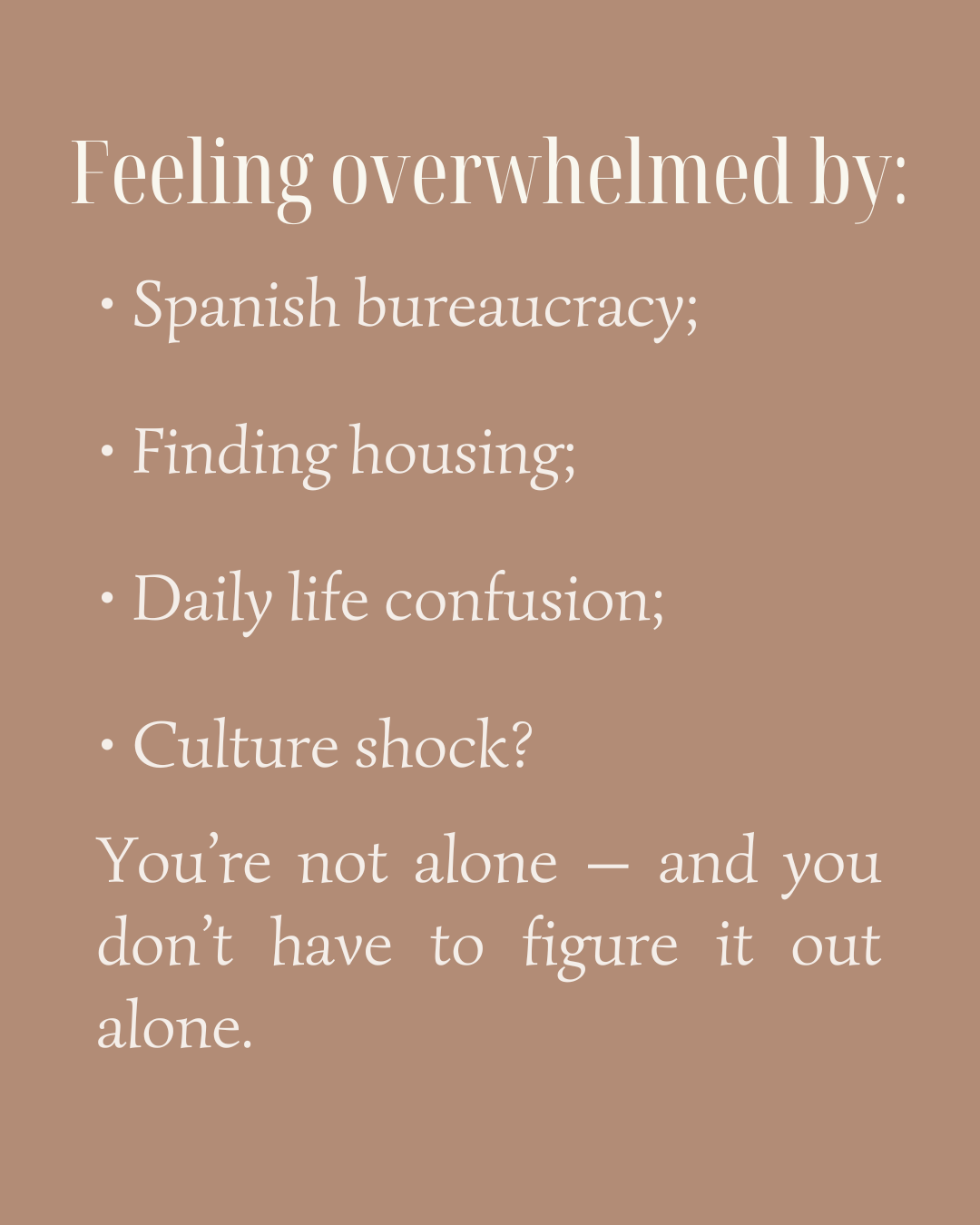 Feeling overwhelmed by Spanish bureaucracy