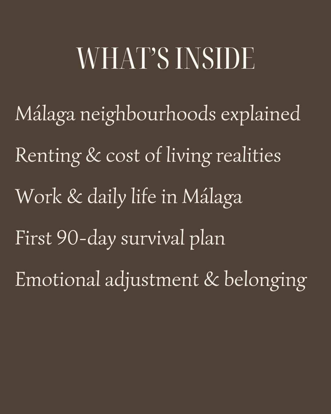 Malaga neighbourhoods explained