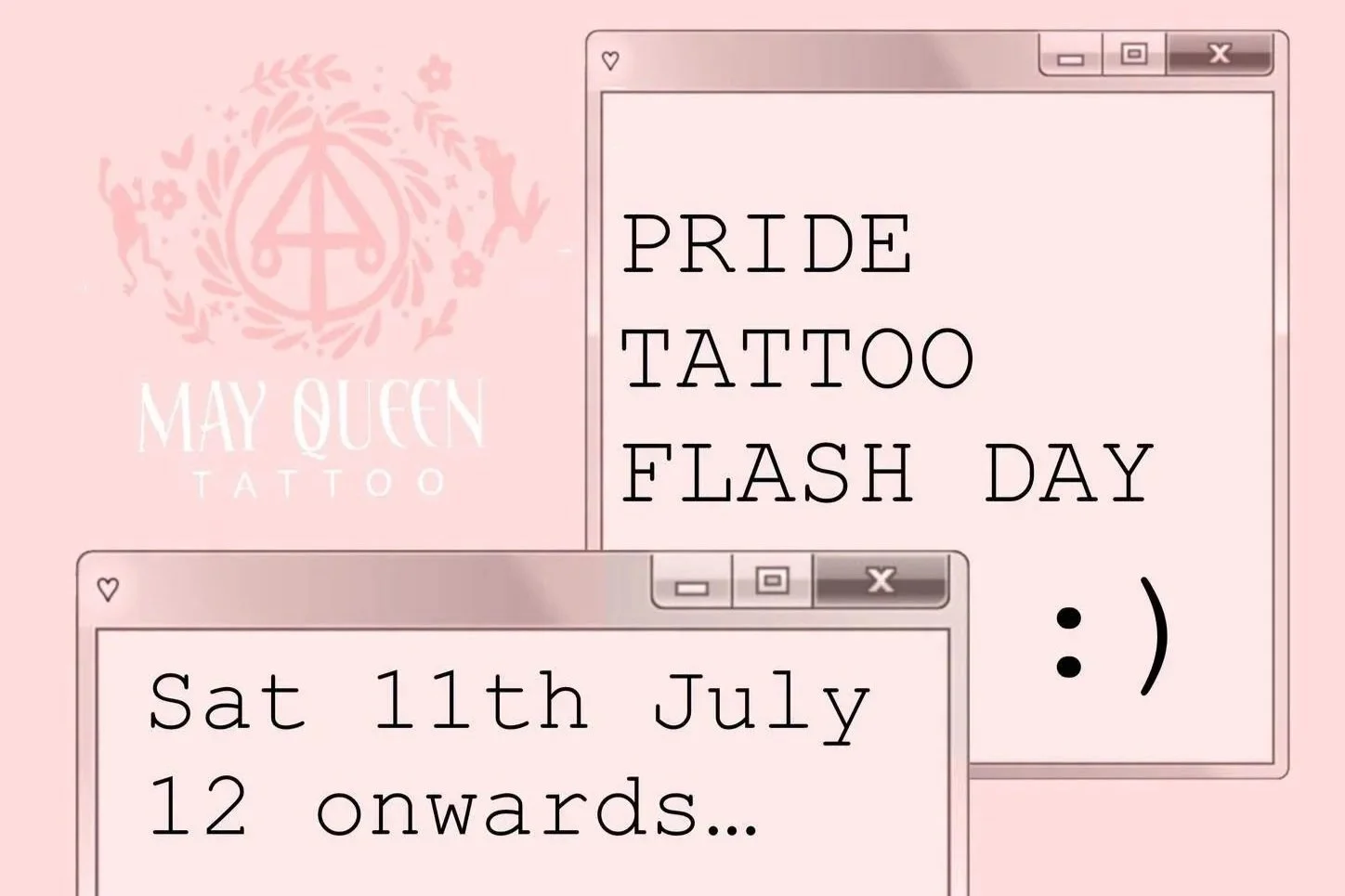 Pride Tattoo Flash Day