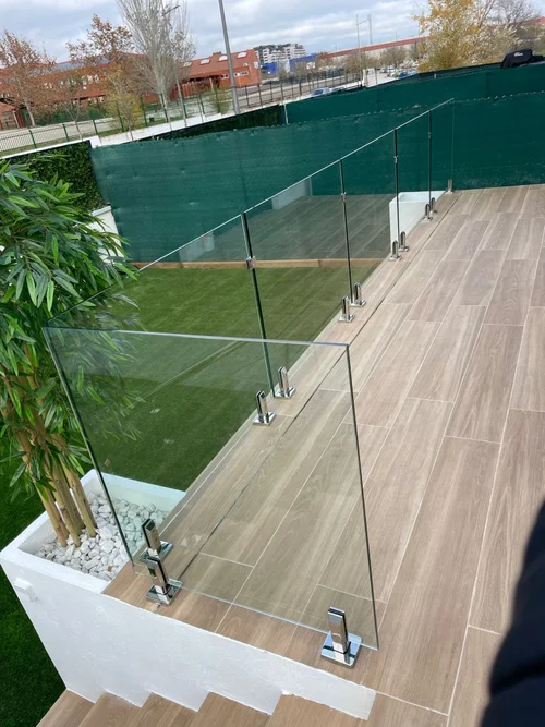 Barandilla de cristal