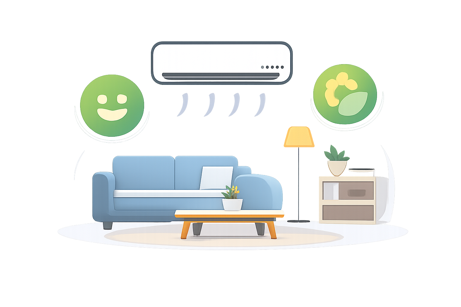 Mejora del confort y eficiencia con aire acondicionado