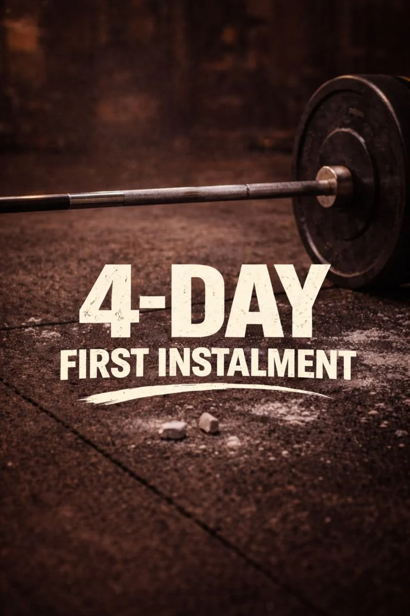 4-Day Immersive (First Instalment)