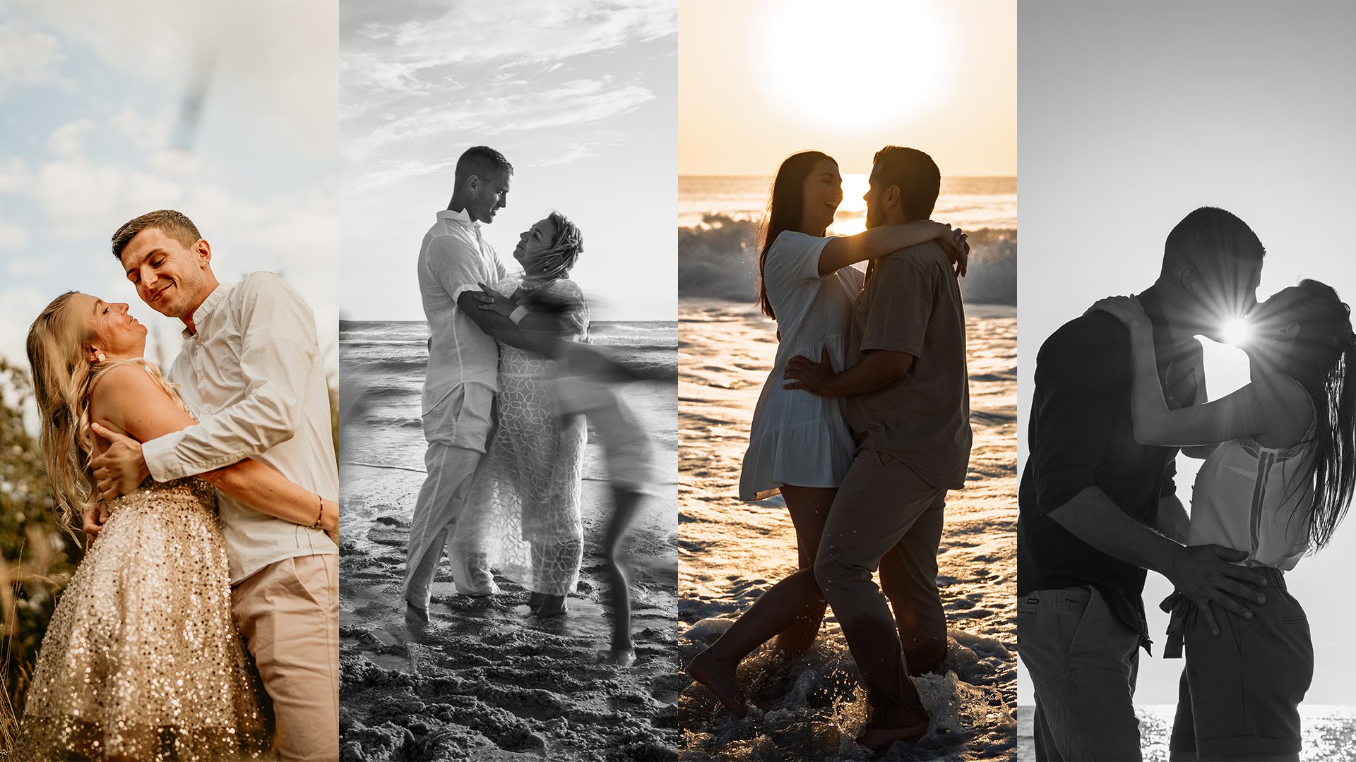 Famille, couple et portrait