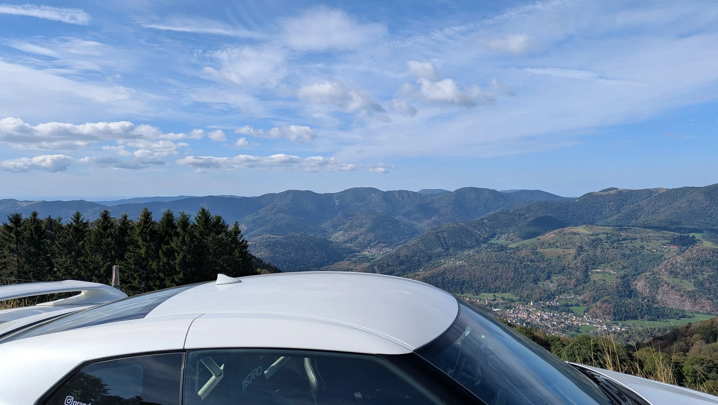 Blick in die Vogesen