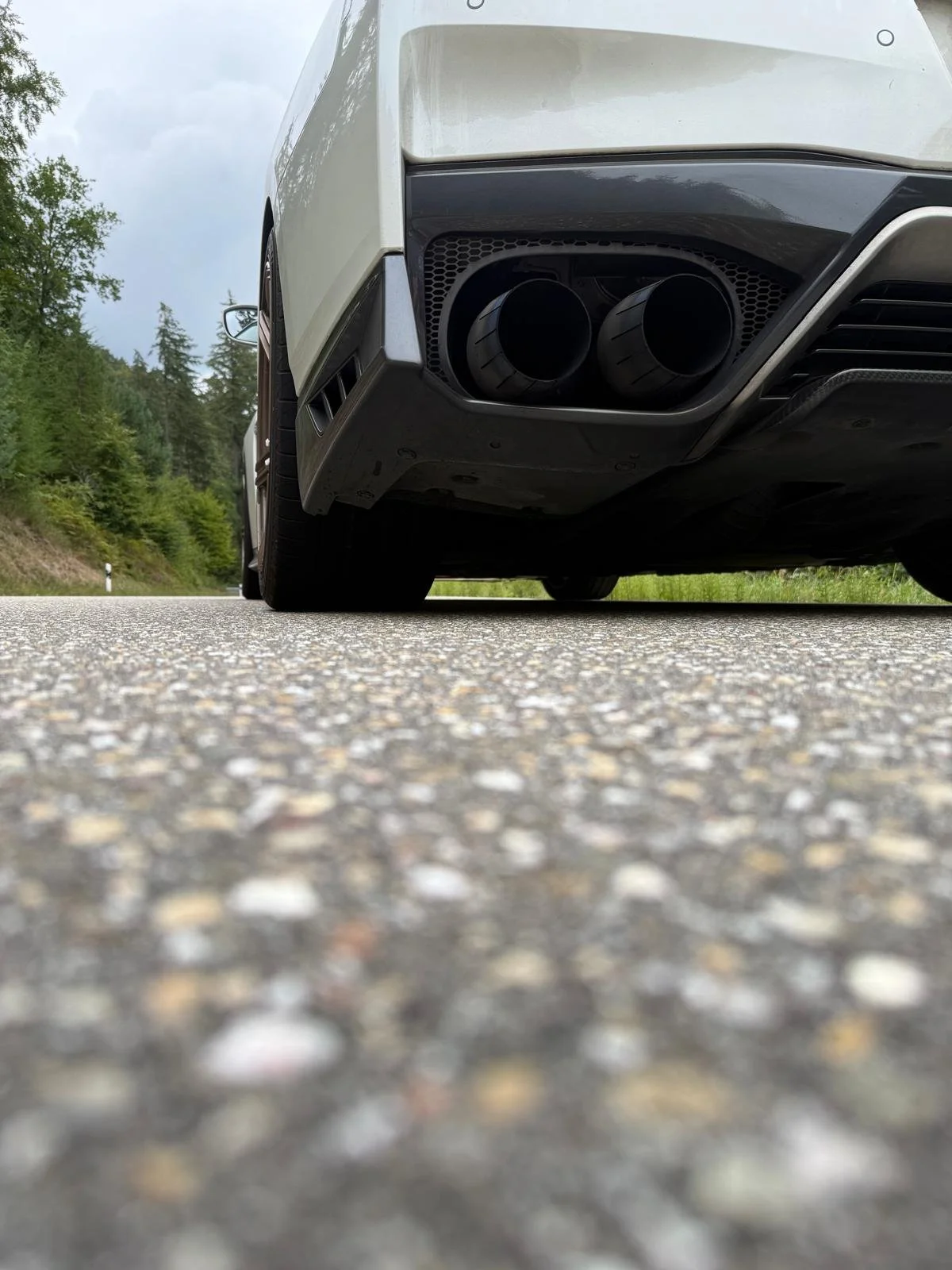 Nette Perspektive auf einen R35