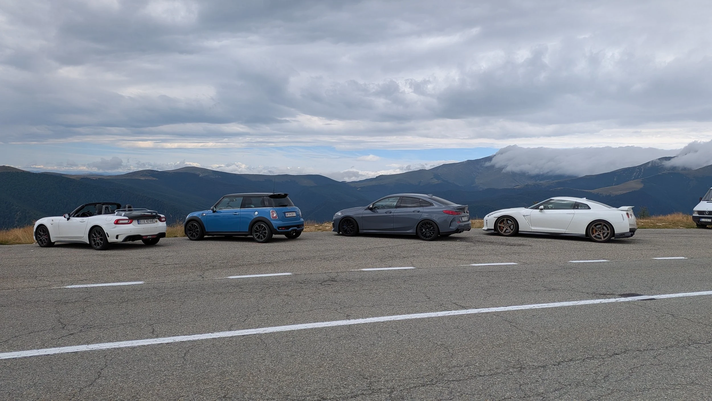 Pause auf der Transalpina