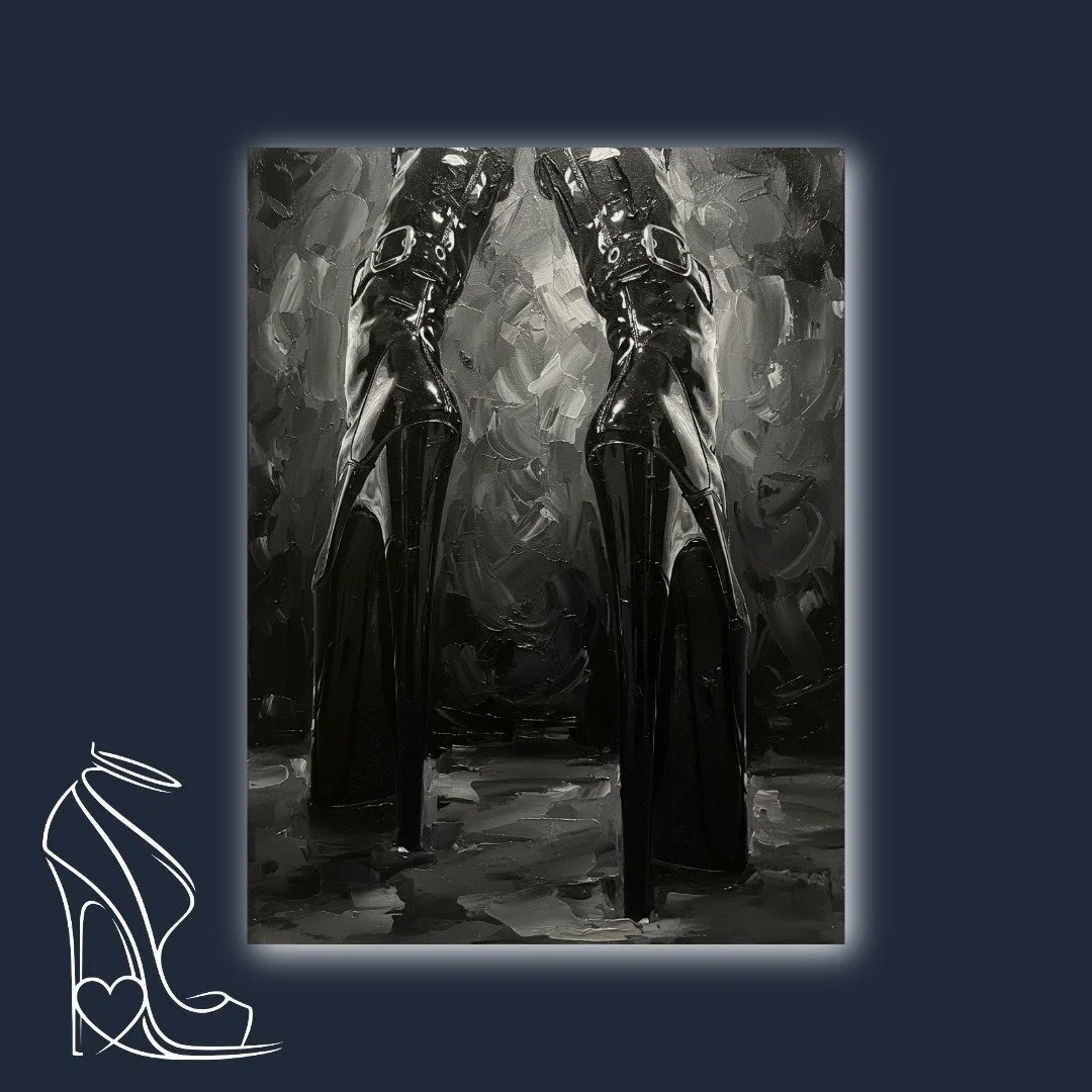 Ascendant Authority: The Gaze of Glossy Dominion