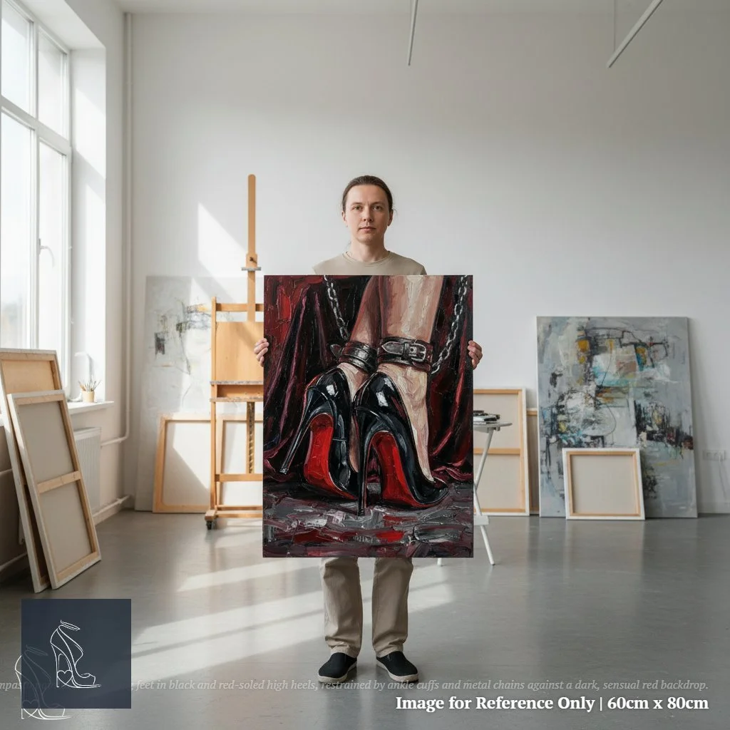 chain-reaction-in-red-soles-a-dramatic-impasto-painting-showcasing-scale reference.jpg