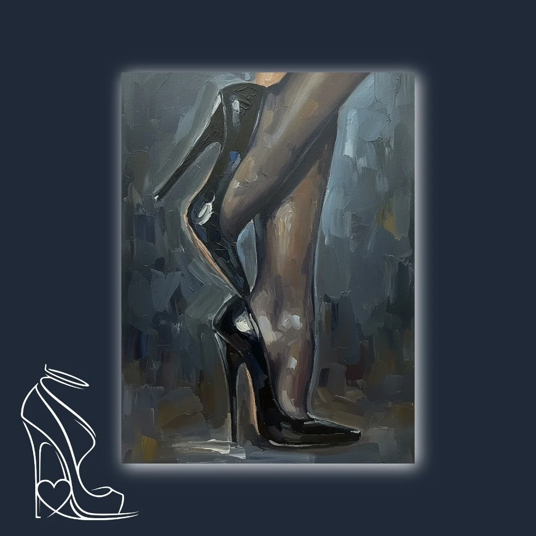 Stiletto Nocturne: A Study in Black and Shadow