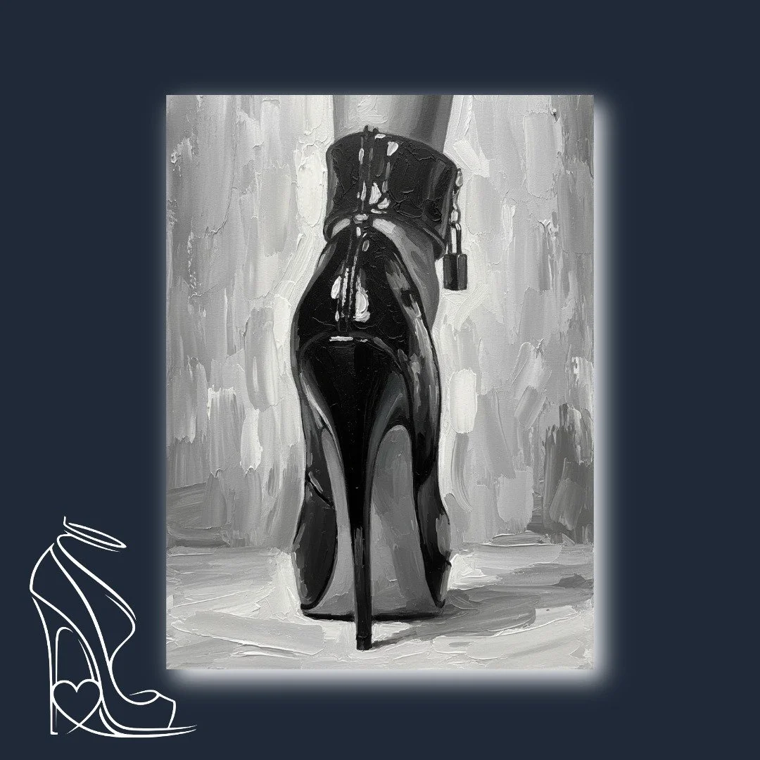 black-patent-stiletto-painting-padlock-monochrome-oil-art.jpeg