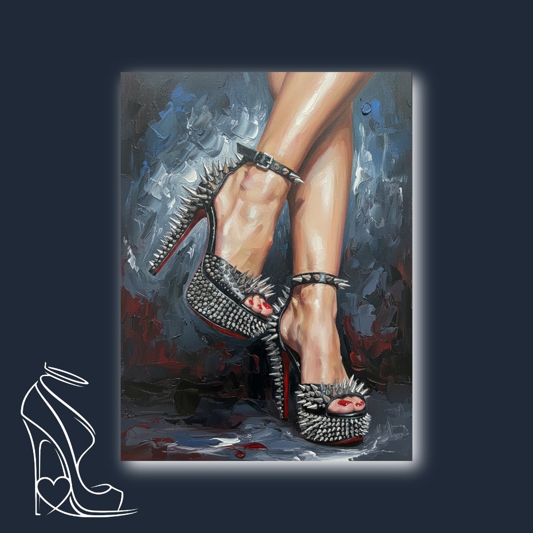 spiked-high-heels-oil-painting-impasto-red-soles.jpeg