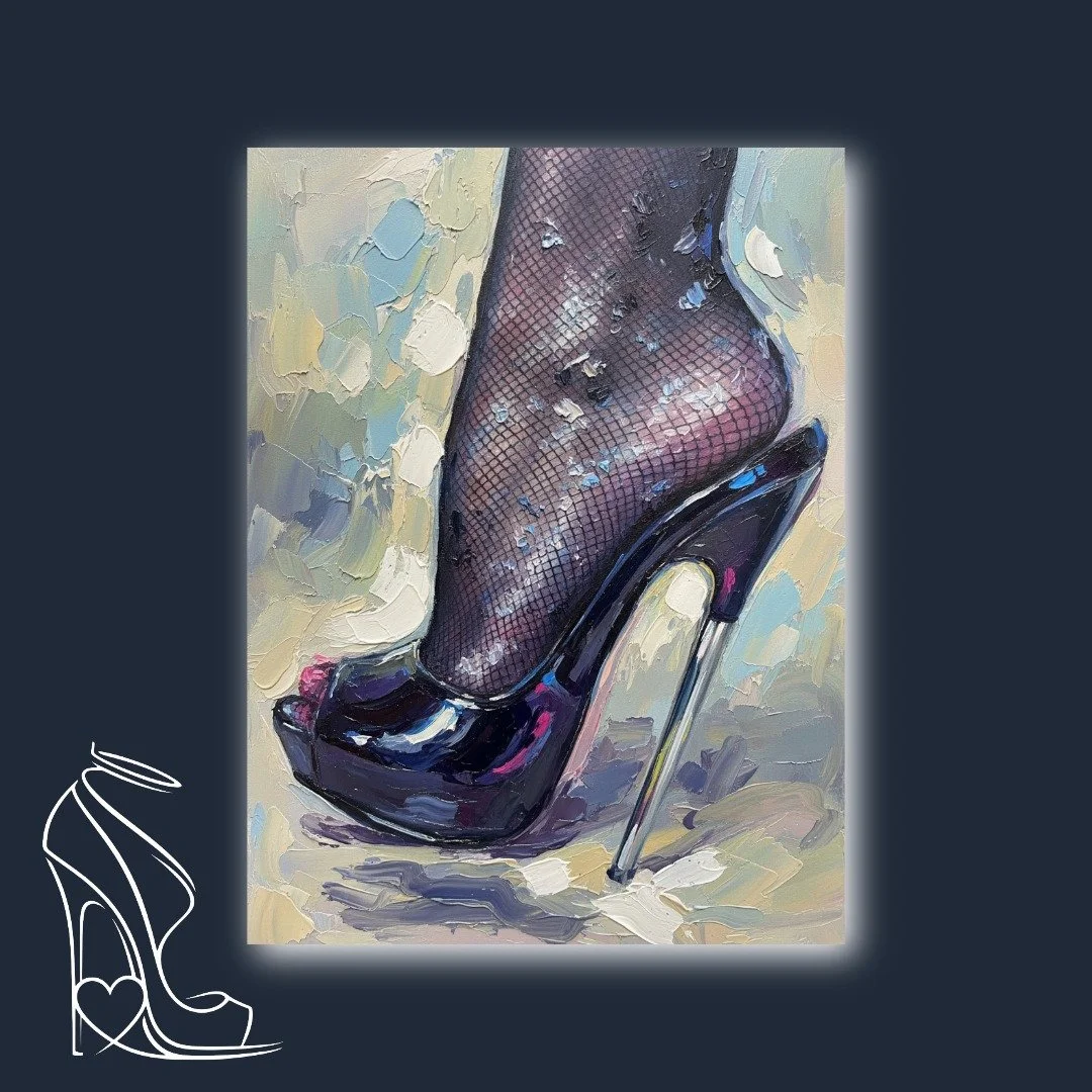 impasto-painting-stiletto-heel-fishnet-stockings-peep-toe-mule.jpeg