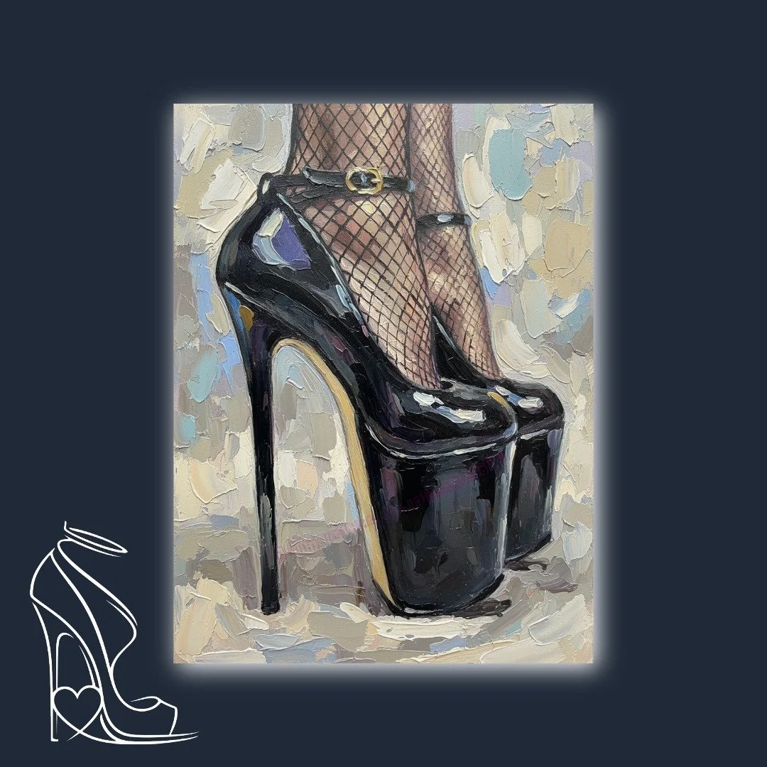 black-patent-stiletto-fishnet-stockings-impasto-painting-art.jpeg