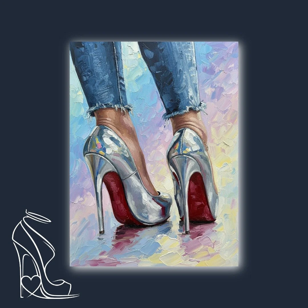 metallic-high-heels-red-soles-denim-jeans-impasto-painting-fashion-passion.jpeg