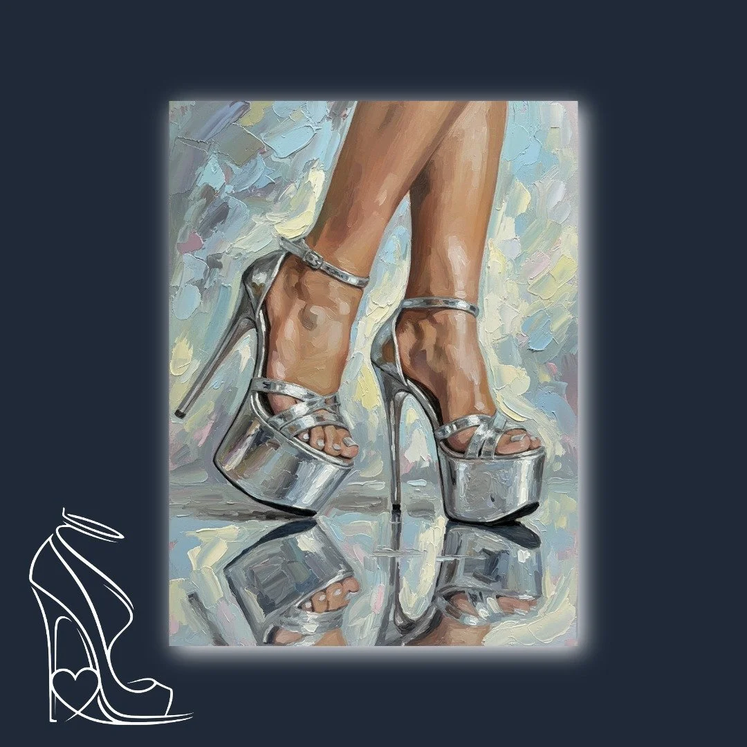 silver-chrome-platform-stilettos-oil-painting-reflections.jpeg