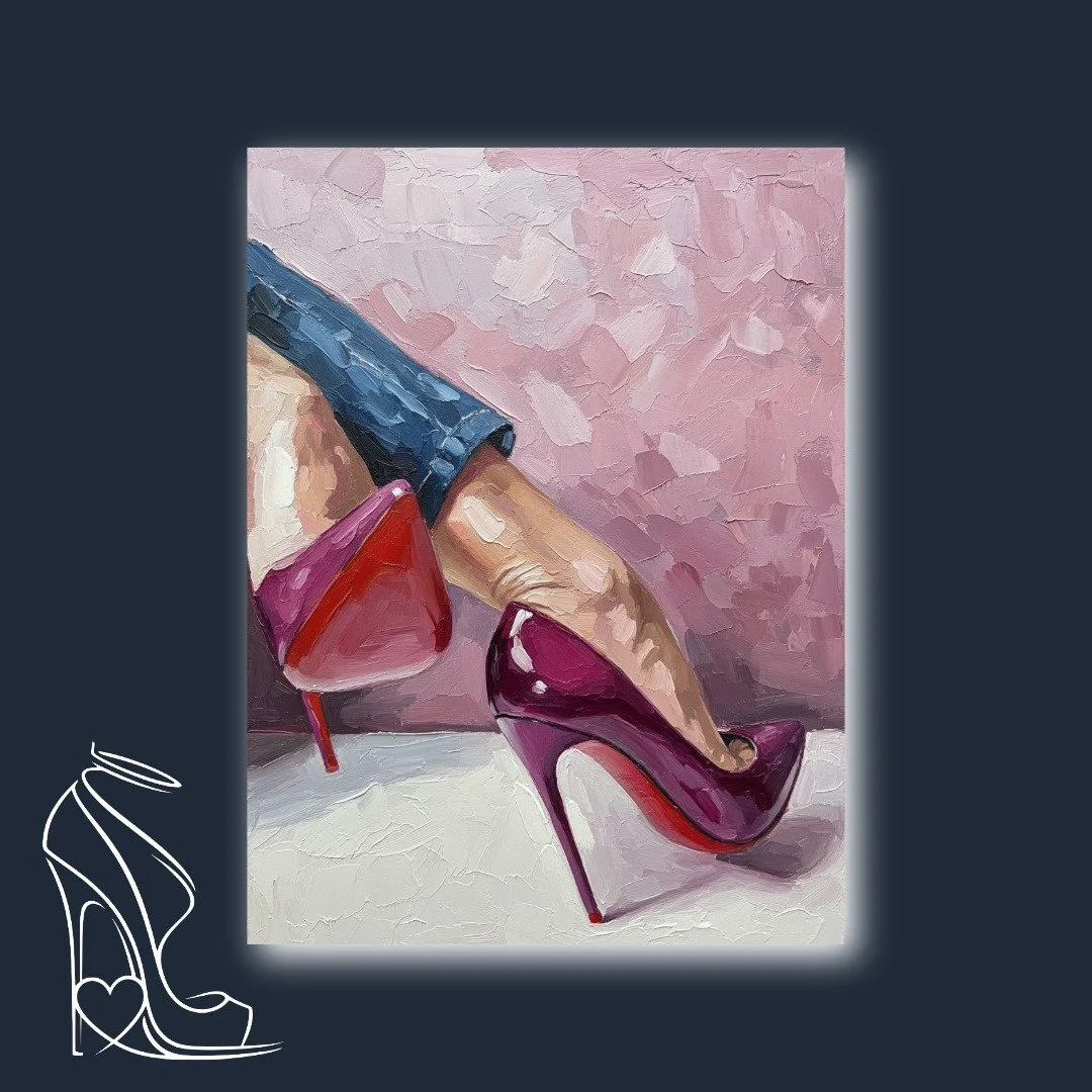 magenta-high-heels-red-soles-denim-oil-painting-fashion-art.jpeg
