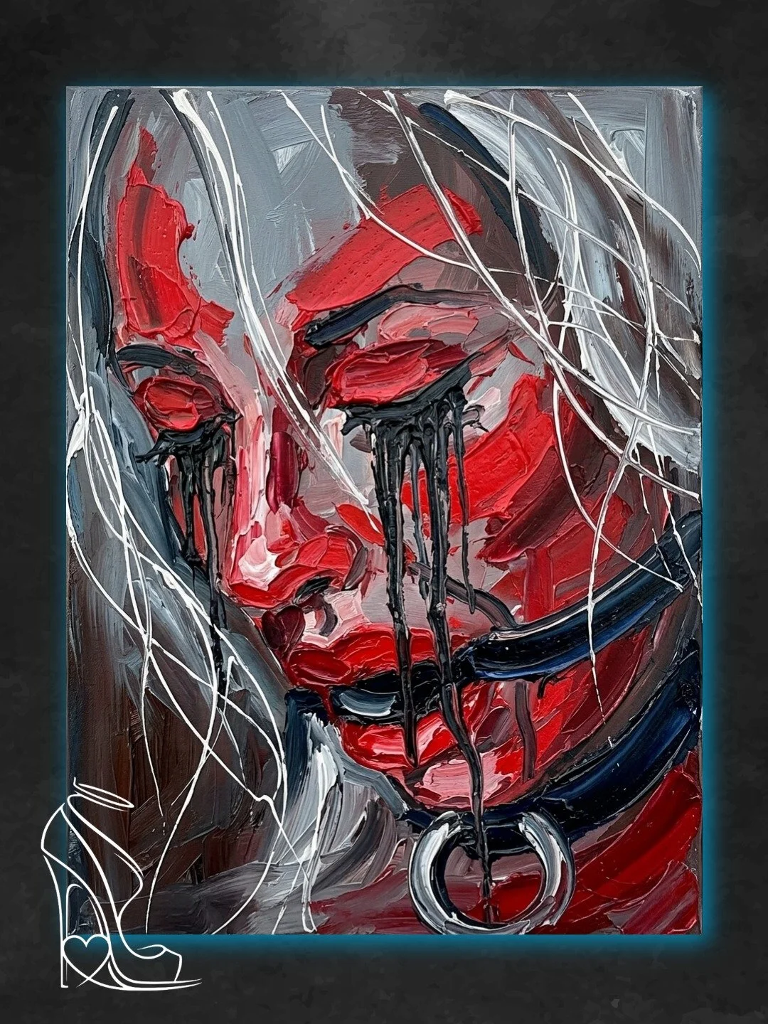 Gagged Barbie: Tears of Liquid Obsidian