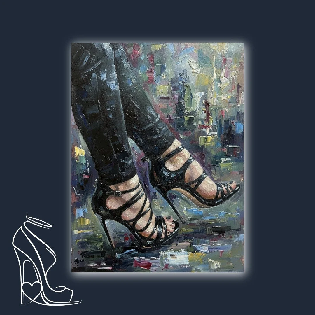 black-stilettos-impasto-oil-painting-fashion-urban-reflections.jpeg
