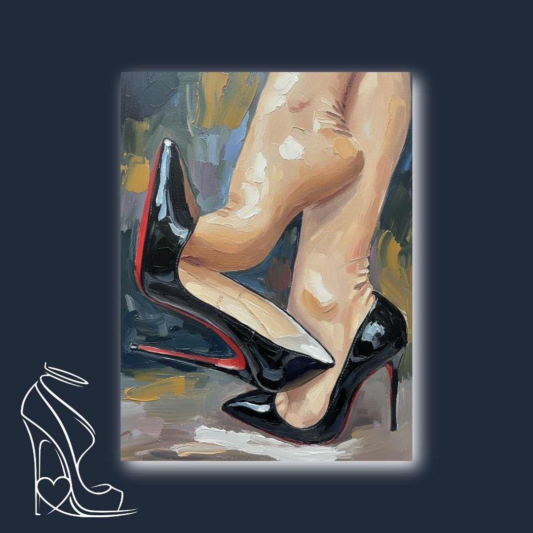 Red Sole Rendezvous: A Study in Stilettos