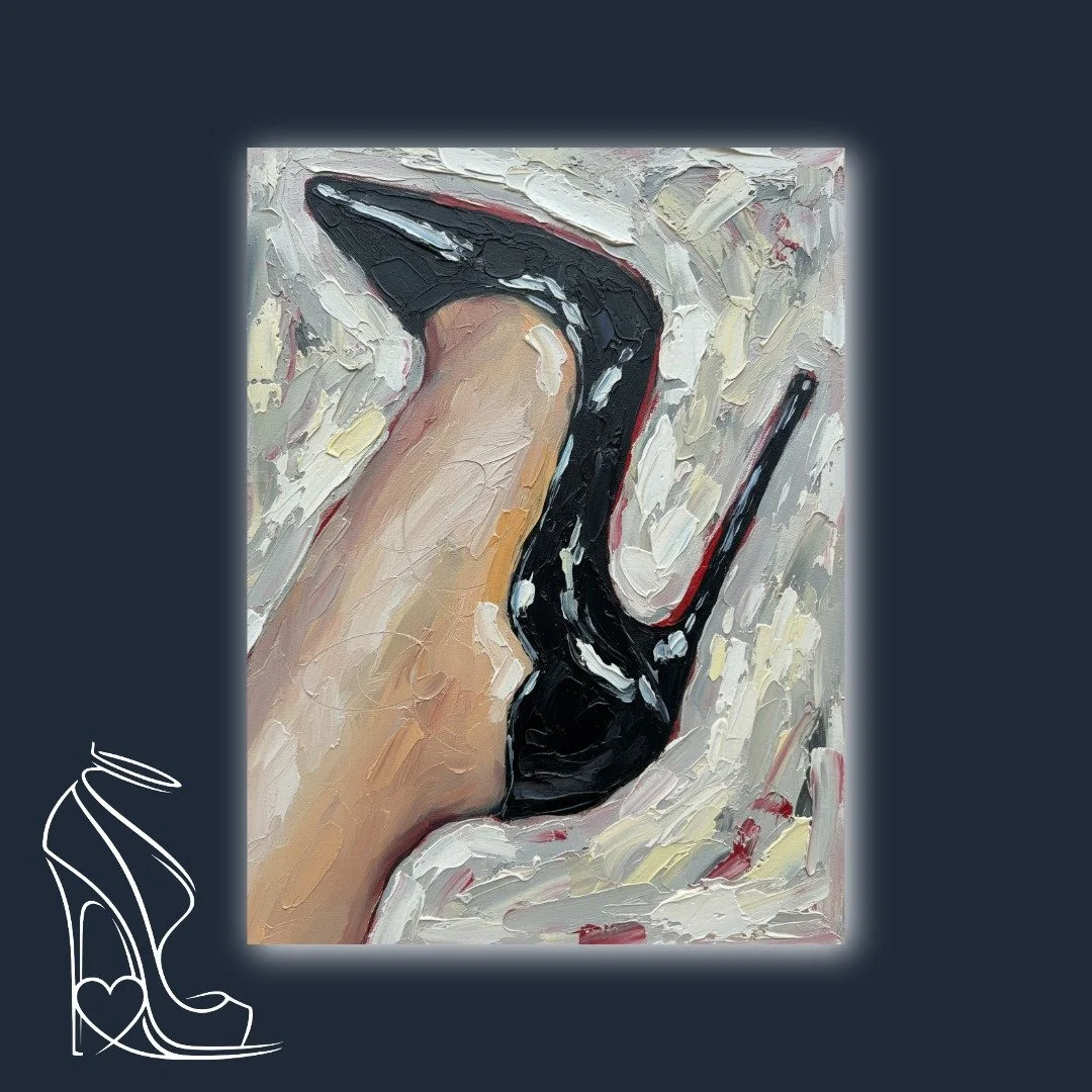 black-stiletto-oil-painting-impasto-fashion-art-louboutin-heel.jpeg