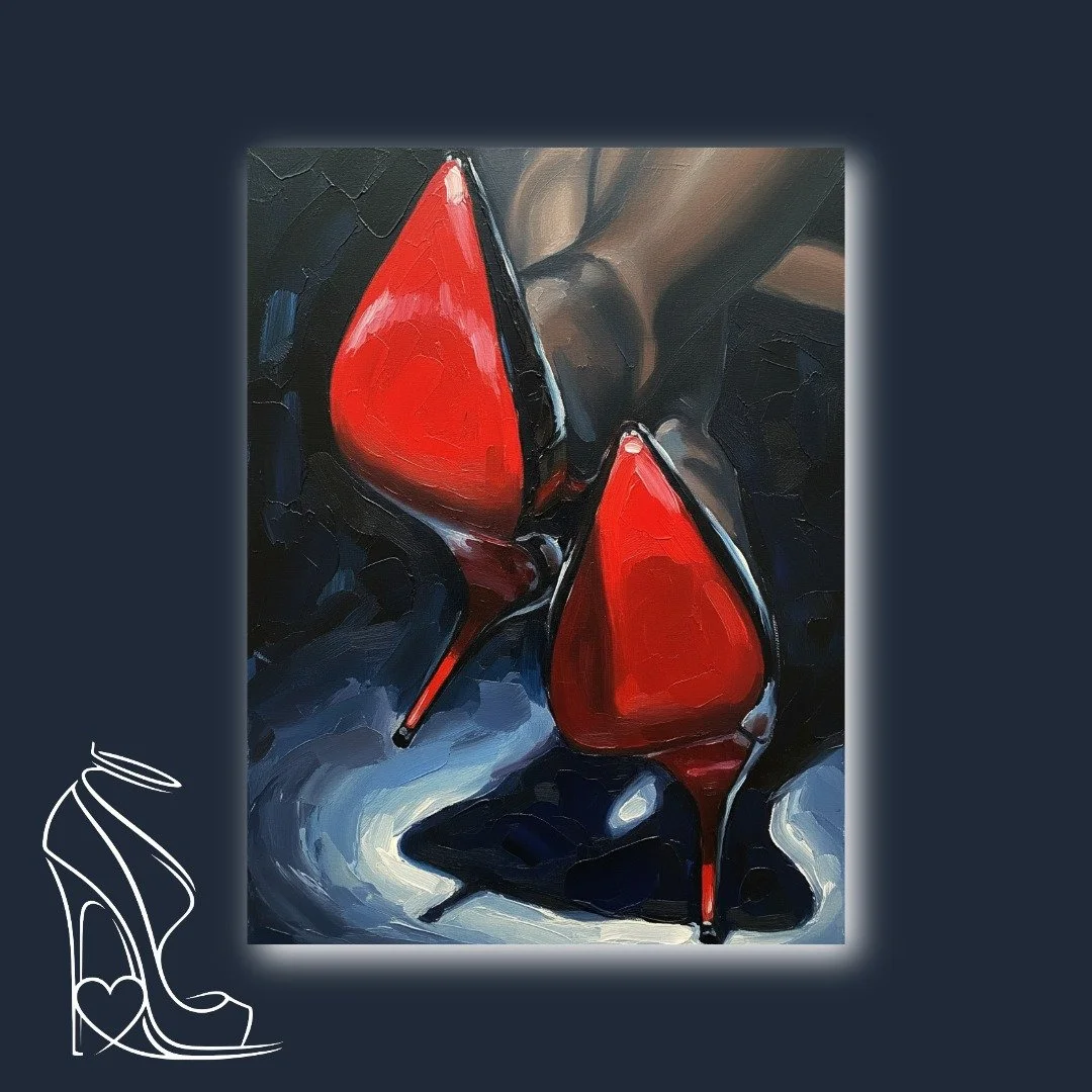 Scarlet Whispers in Midnight's Embrace