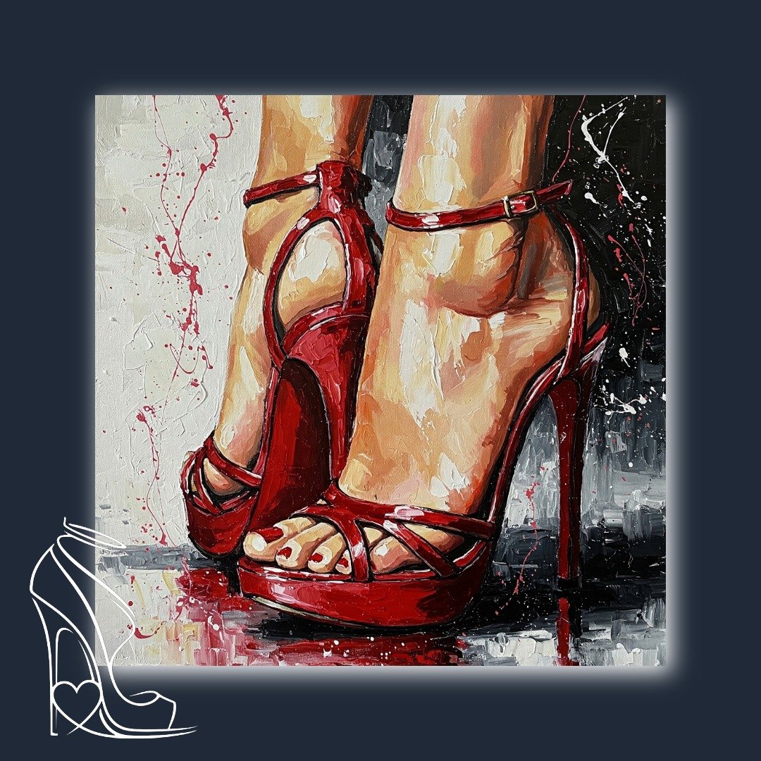 Stiletto Siren: A Study in Red and Motion