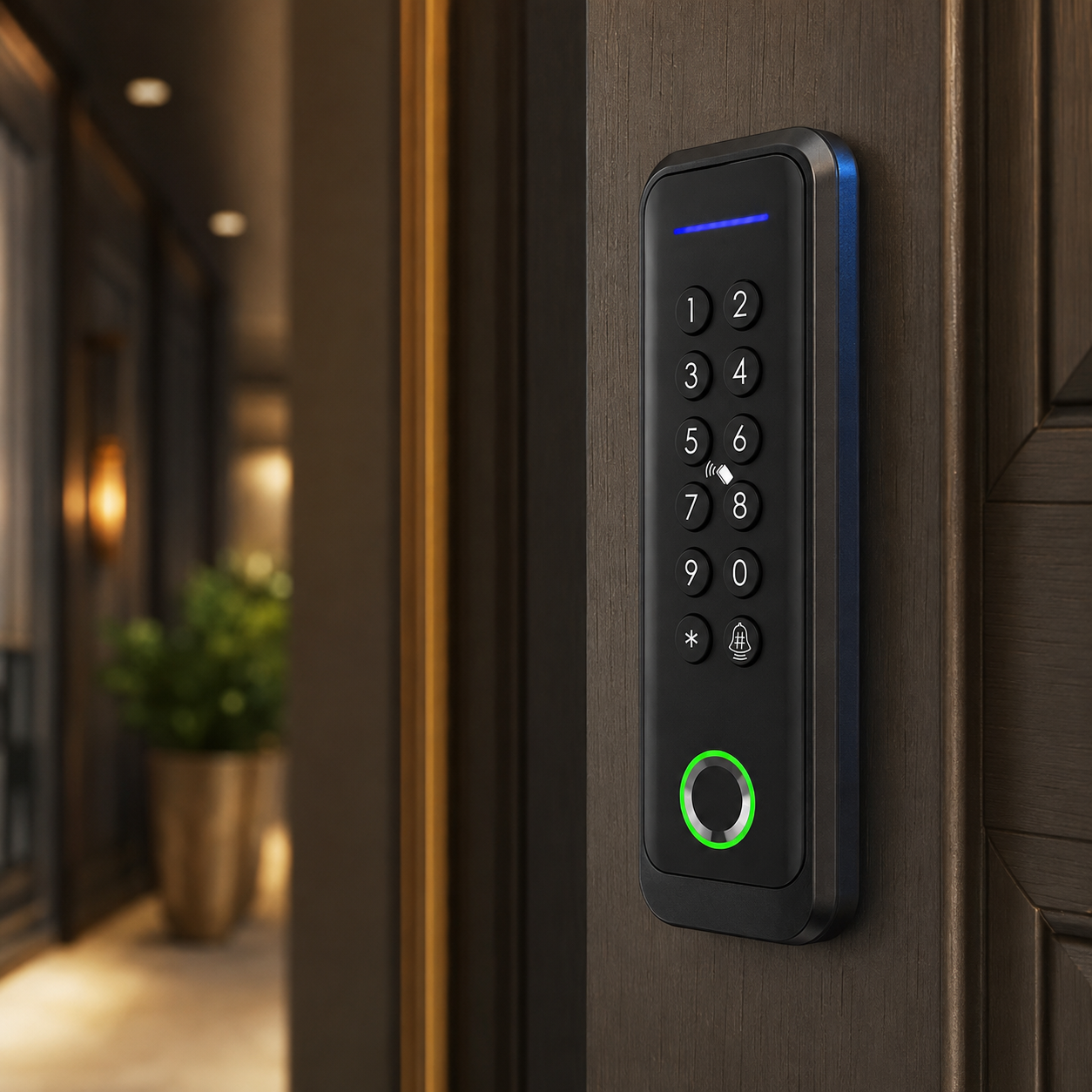 Control de acceso inteligente para hoteles y alojamientos turísticos