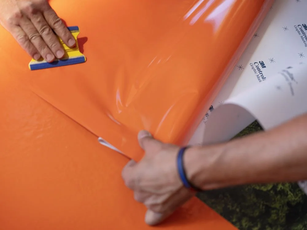 full color change wrap install in houston tx