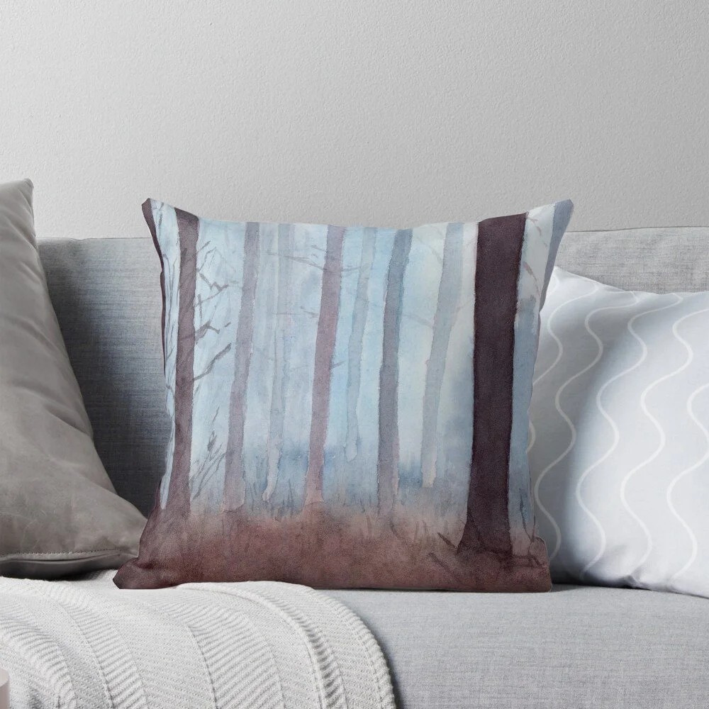 Misty Forest Pillow