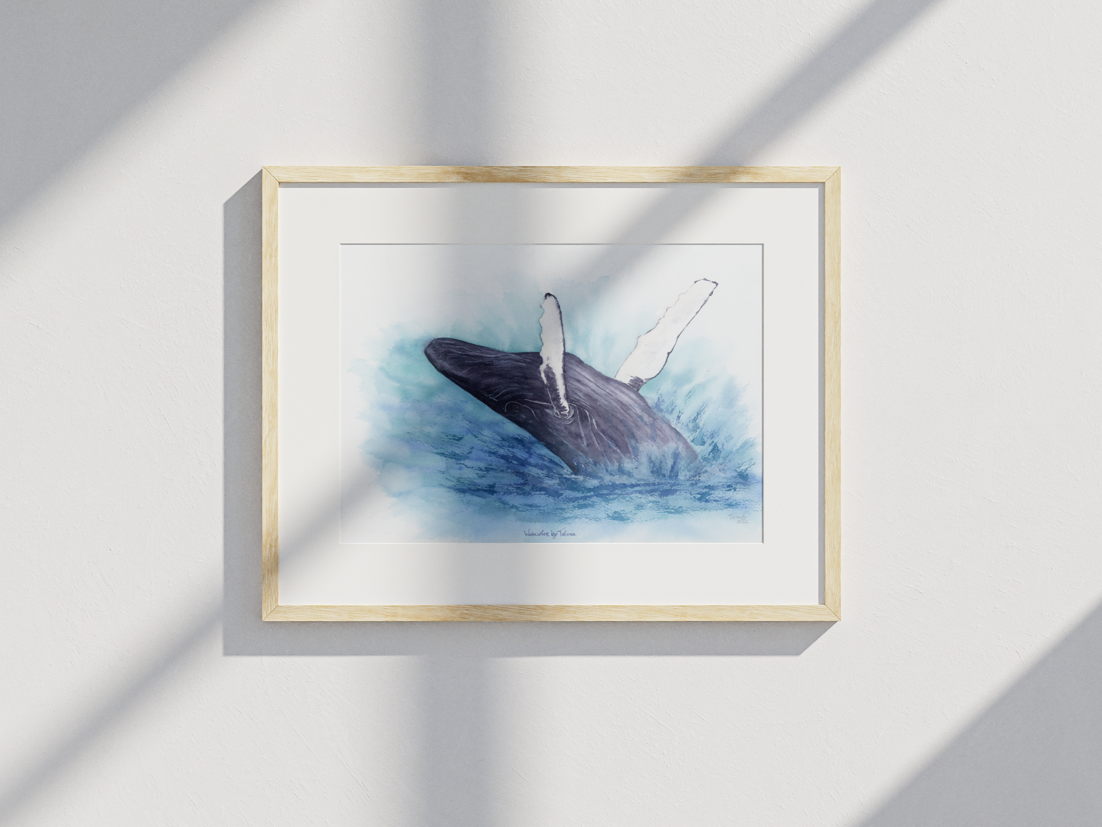 Blue Whale Jumping