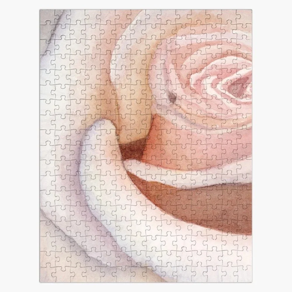 Pink Rose Jigsaw Puzzle