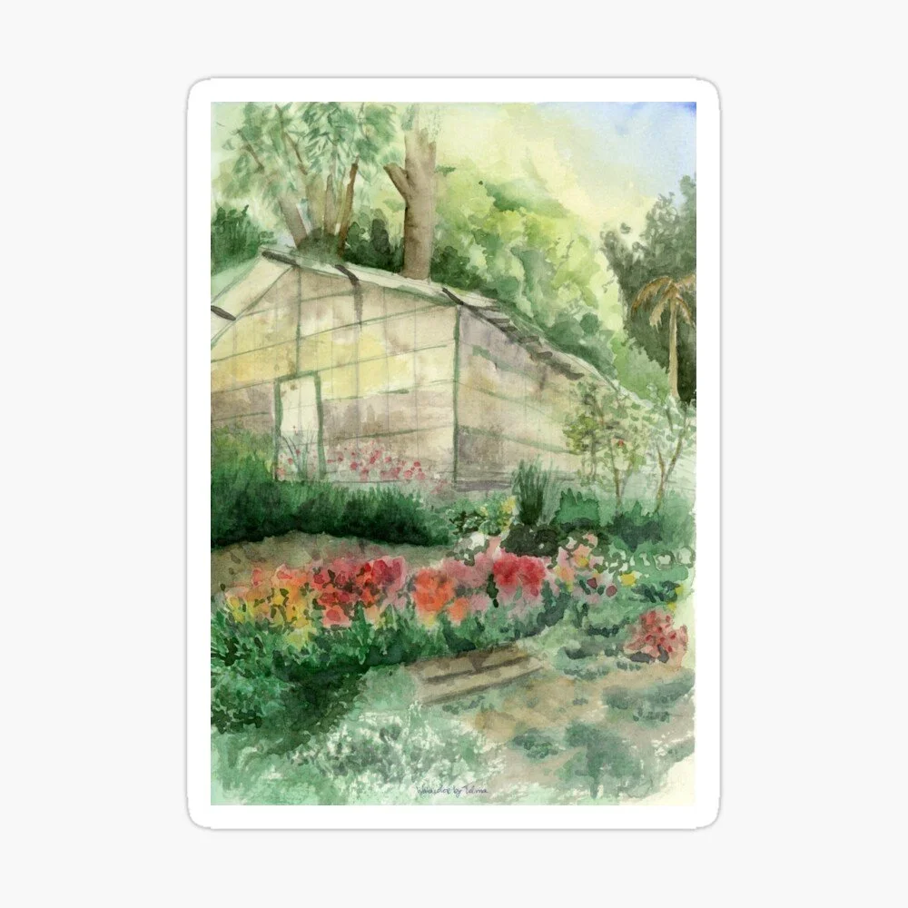 Little Greenhouse Sticker