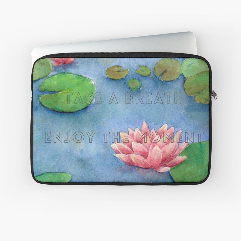Lotus Flower Laptop Sleeve