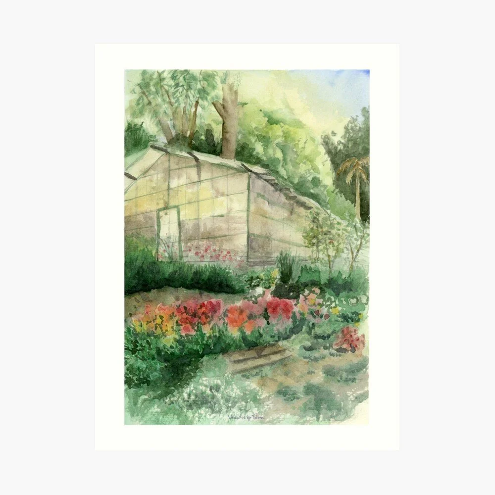 Little Greenhouse Art Print