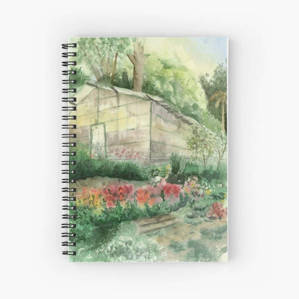 Little Greenhouse Spiral Notebook