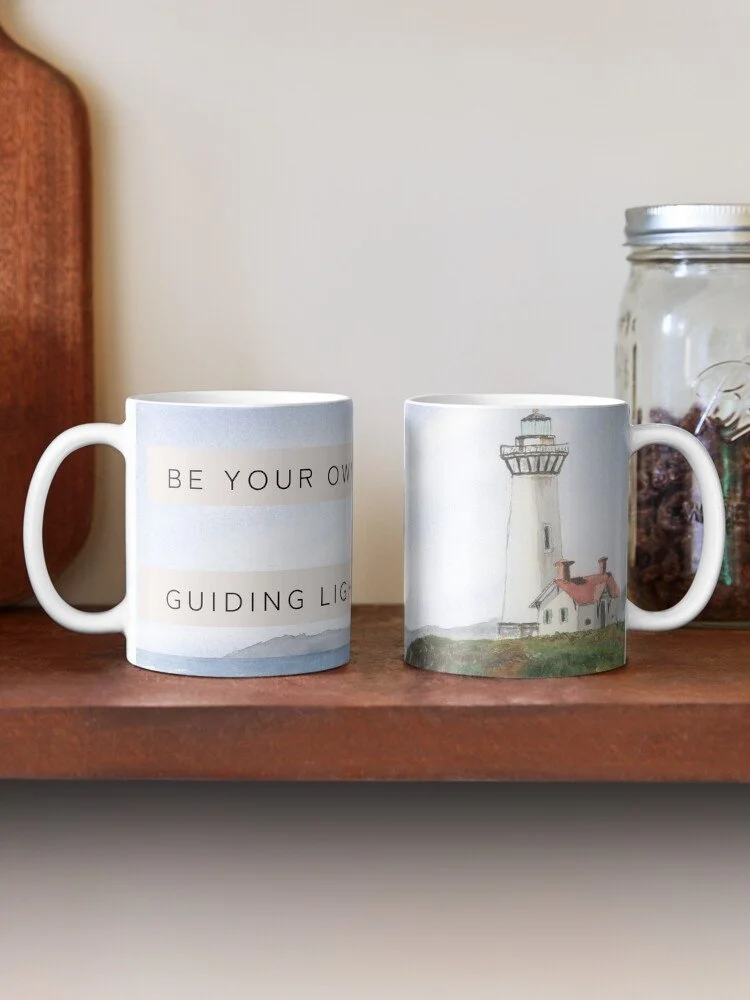 Lighthouse in a Cliff Mug
