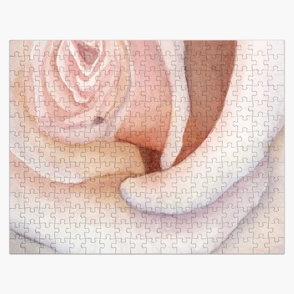 Pink Rose Jigsaw Puzzle