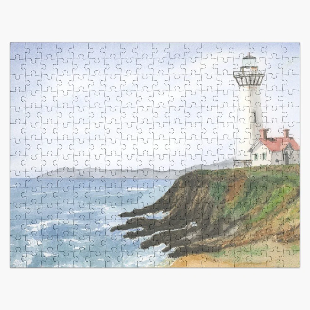 Lighthouse in a Cliff Puzzle